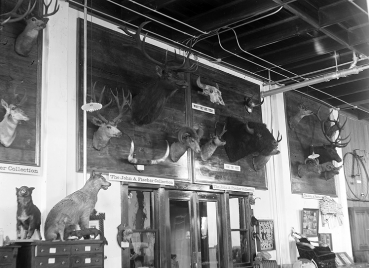 A photograph of the Hall of Science at the University of Wyoming. 